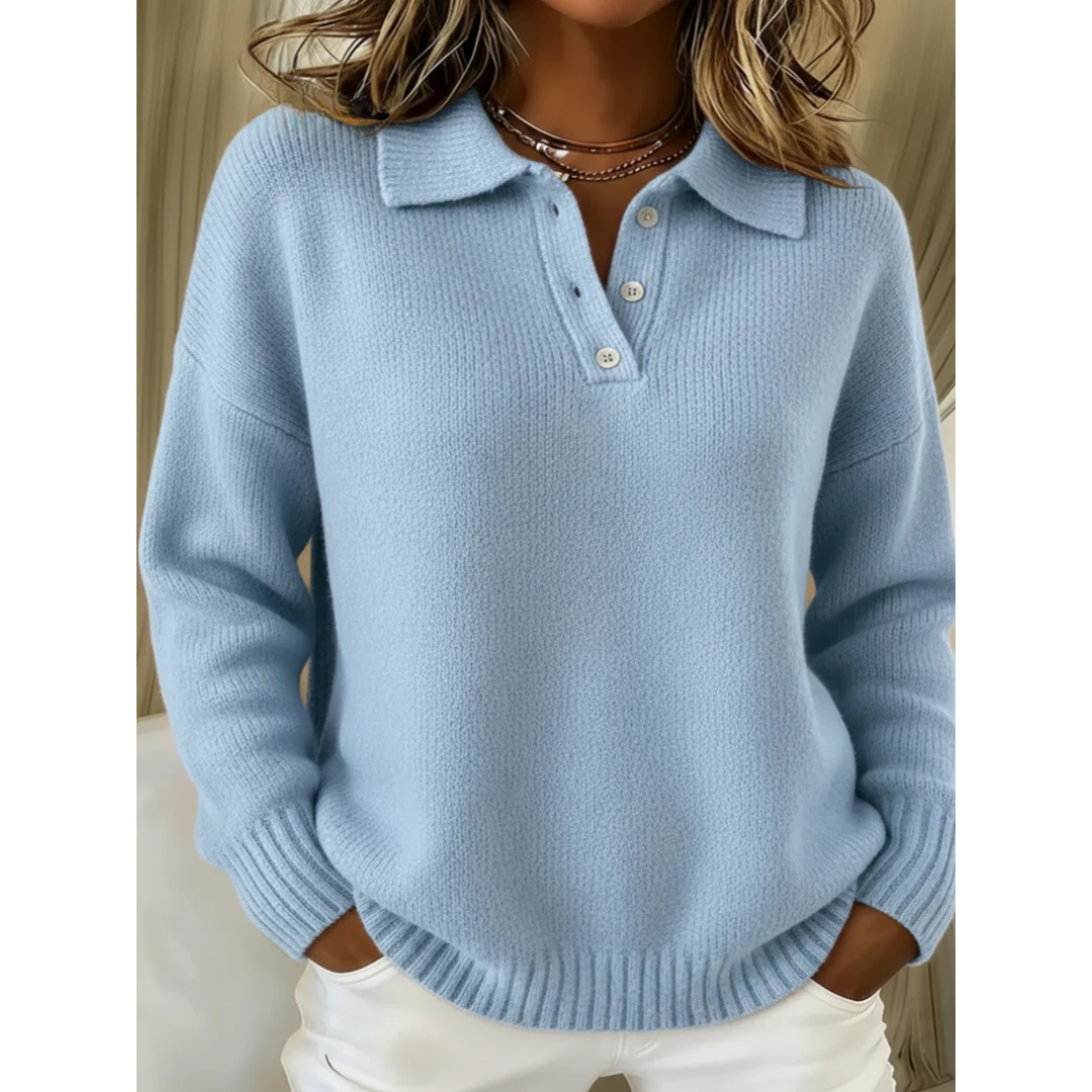 Aitana | Jersey con cuello polo