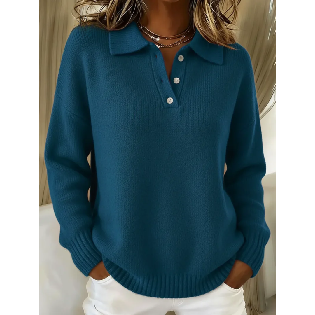 Aitana | Jersey con cuello polo
