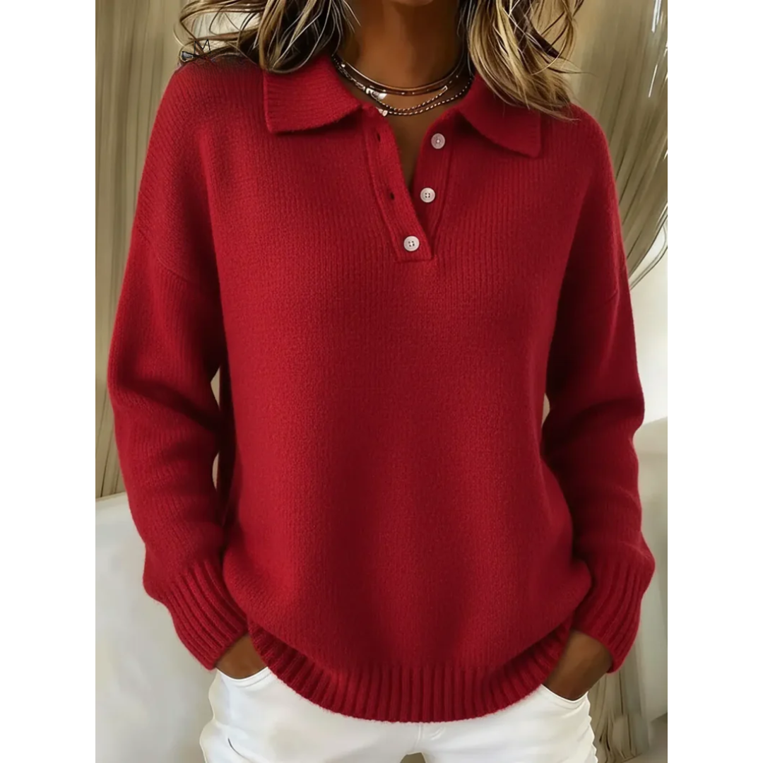 Aitana | Jersey con cuello polo
