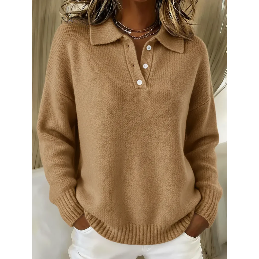 Aitana | Jersey con cuello polo