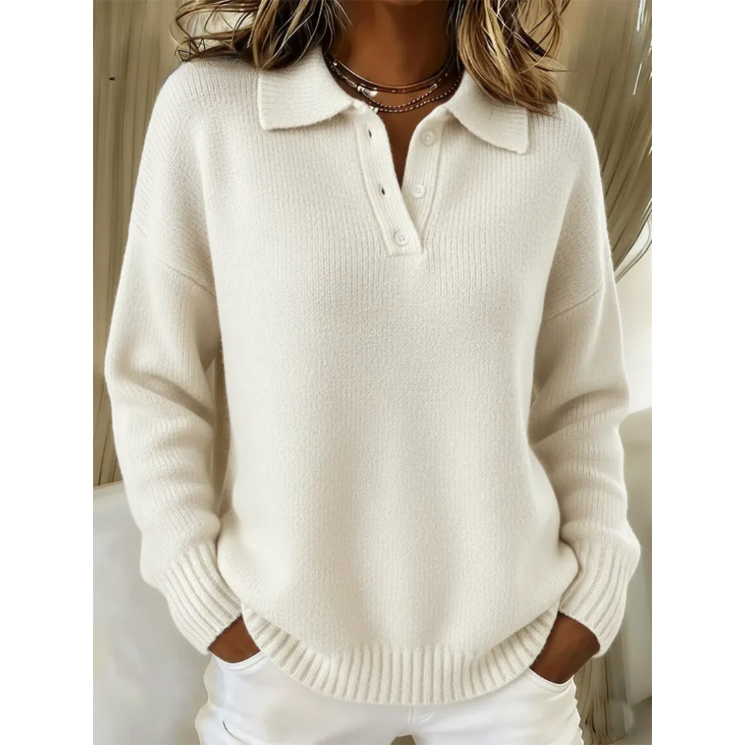 Aitana | Jersey con cuello polo