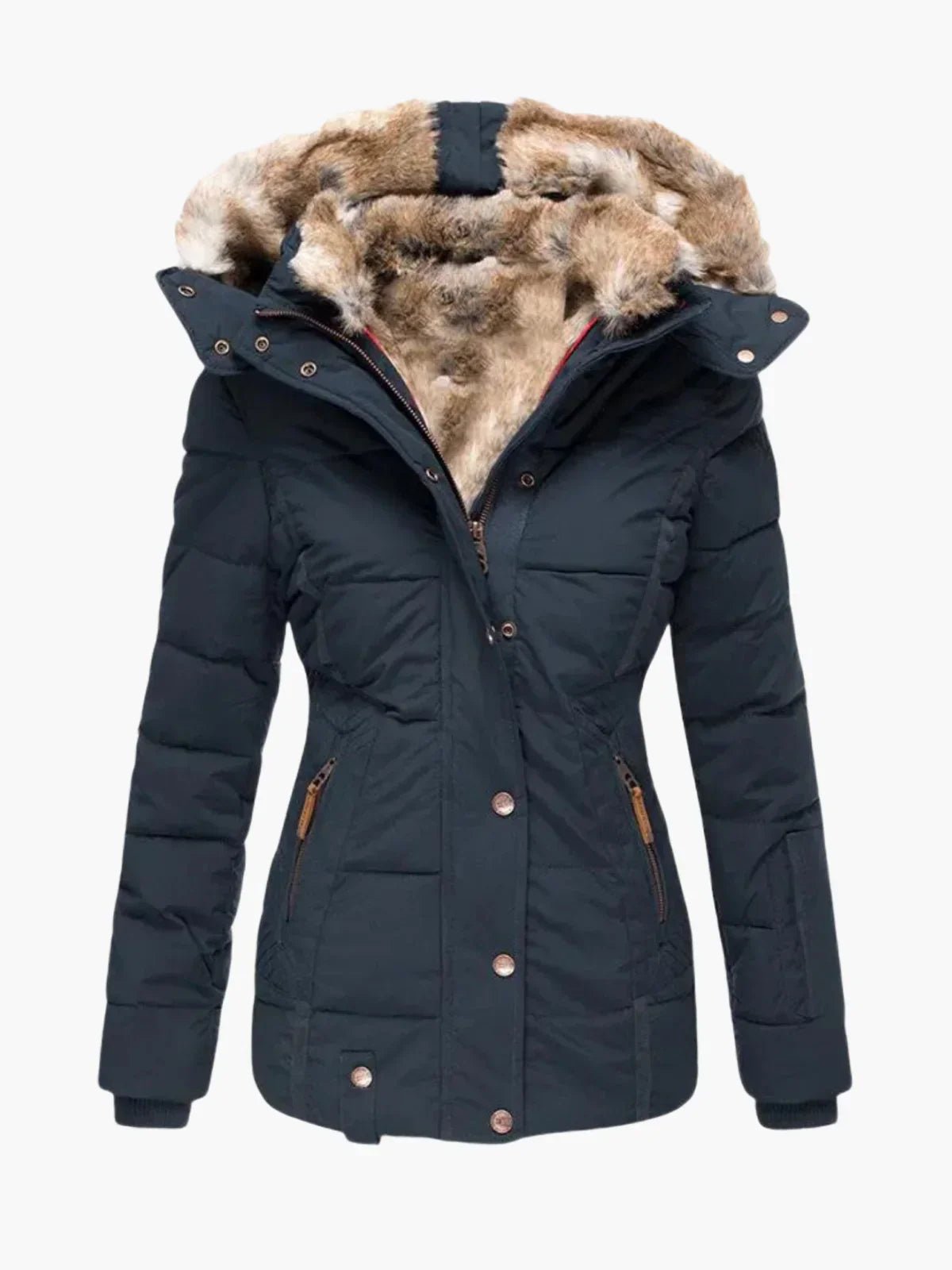 Thea | Chaqueta de invierno forrada de pelo
