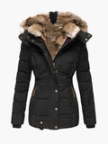 Thea | Chaqueta de invierno forrada de pelo
