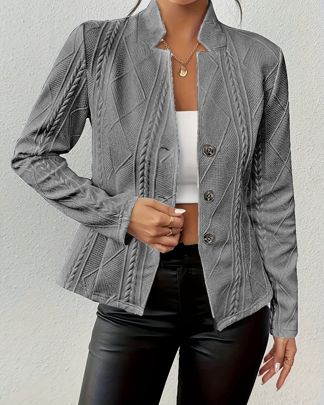 Katheryn | Blazer elegante de corte sastre