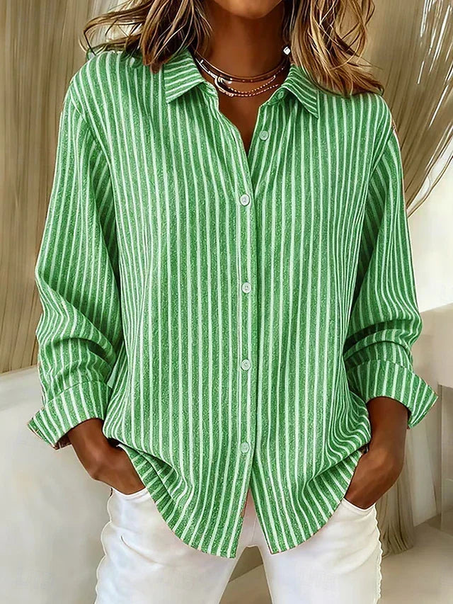 Jacqueline | Camisa de rayas verticales