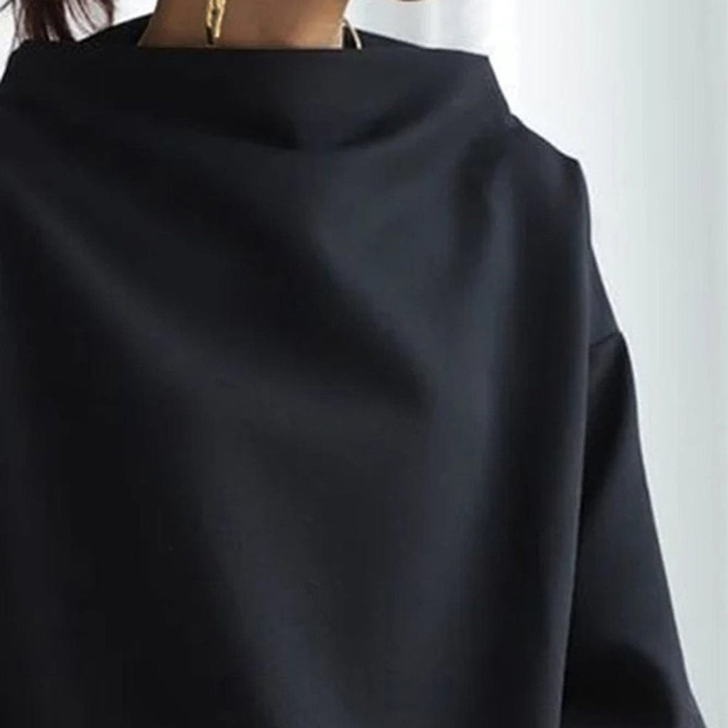 Hortense | Top de punto suave con cuello alto