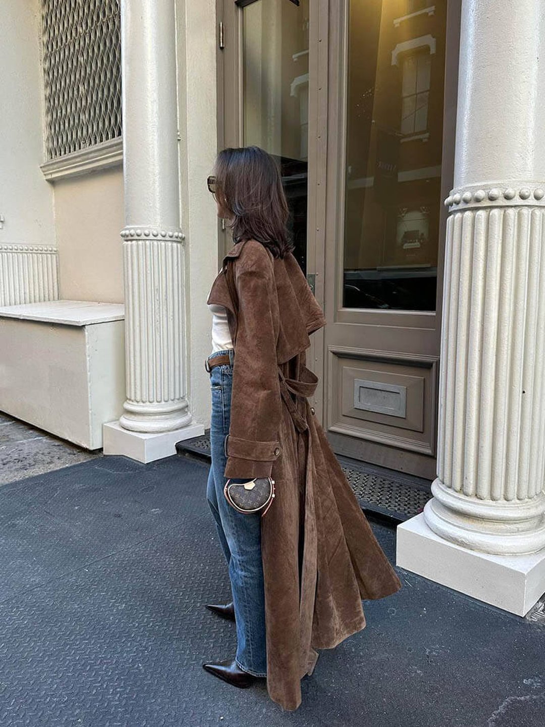 Prudence | Gabardina de ante