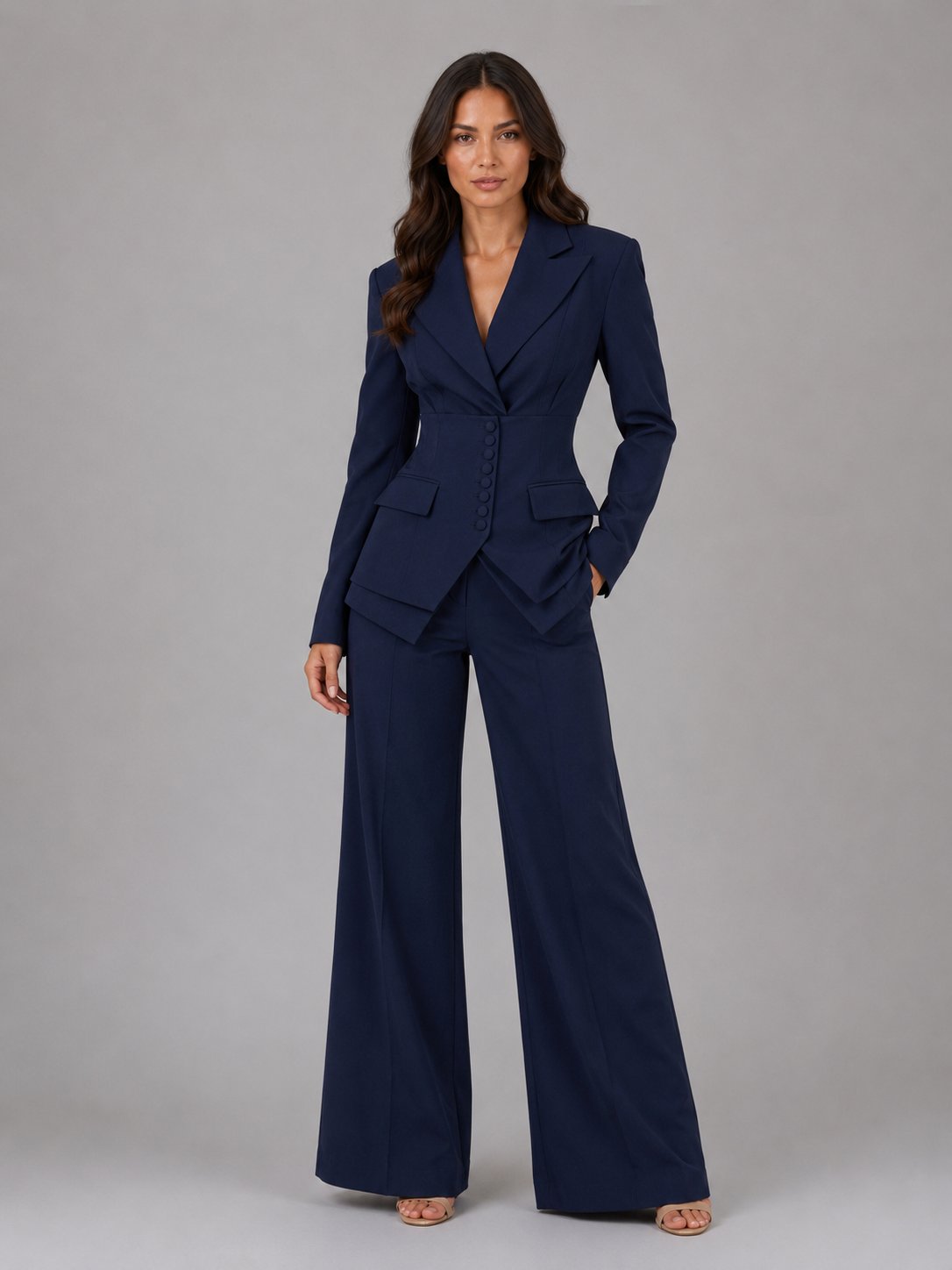 Lula | Conjunto de pantalón palazzo de dos piezas