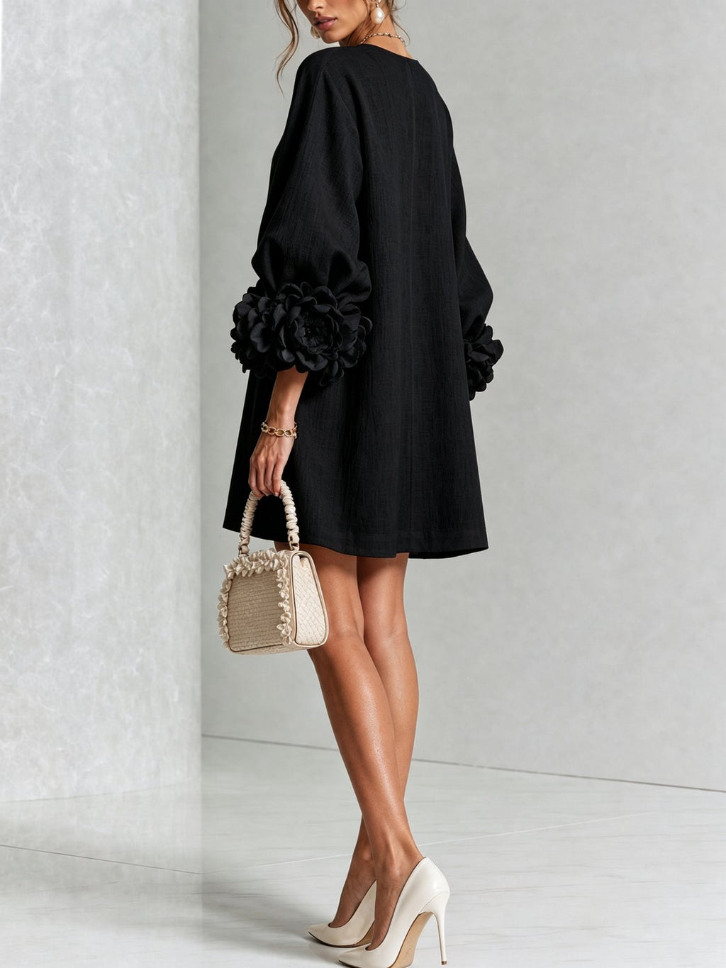 Albertine | Vestido mini abotonado