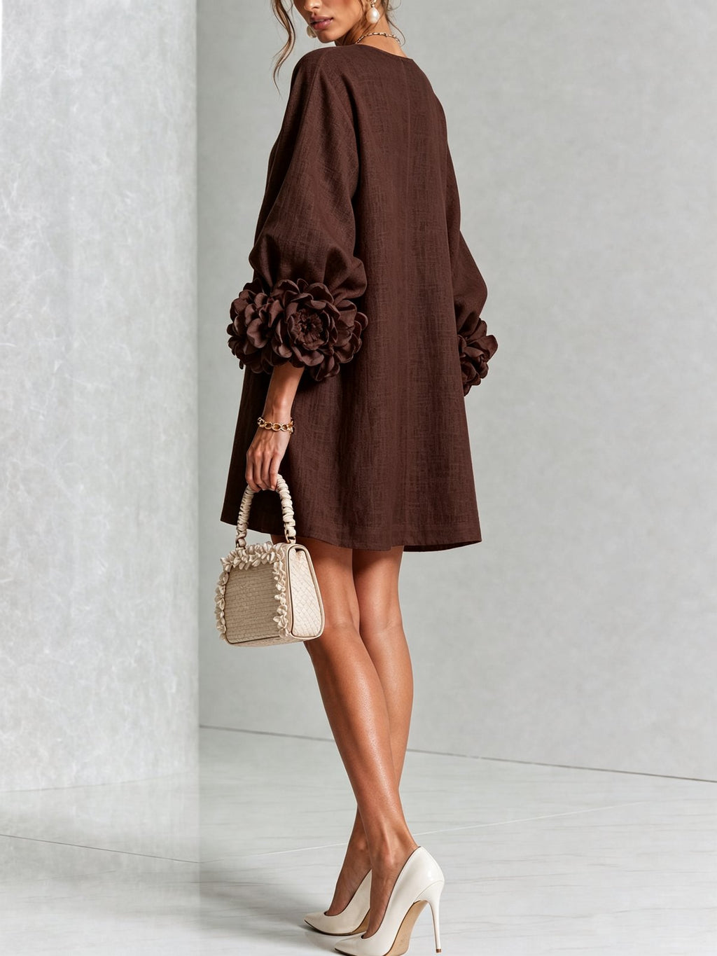 Albertine | Vestido mini abotonado