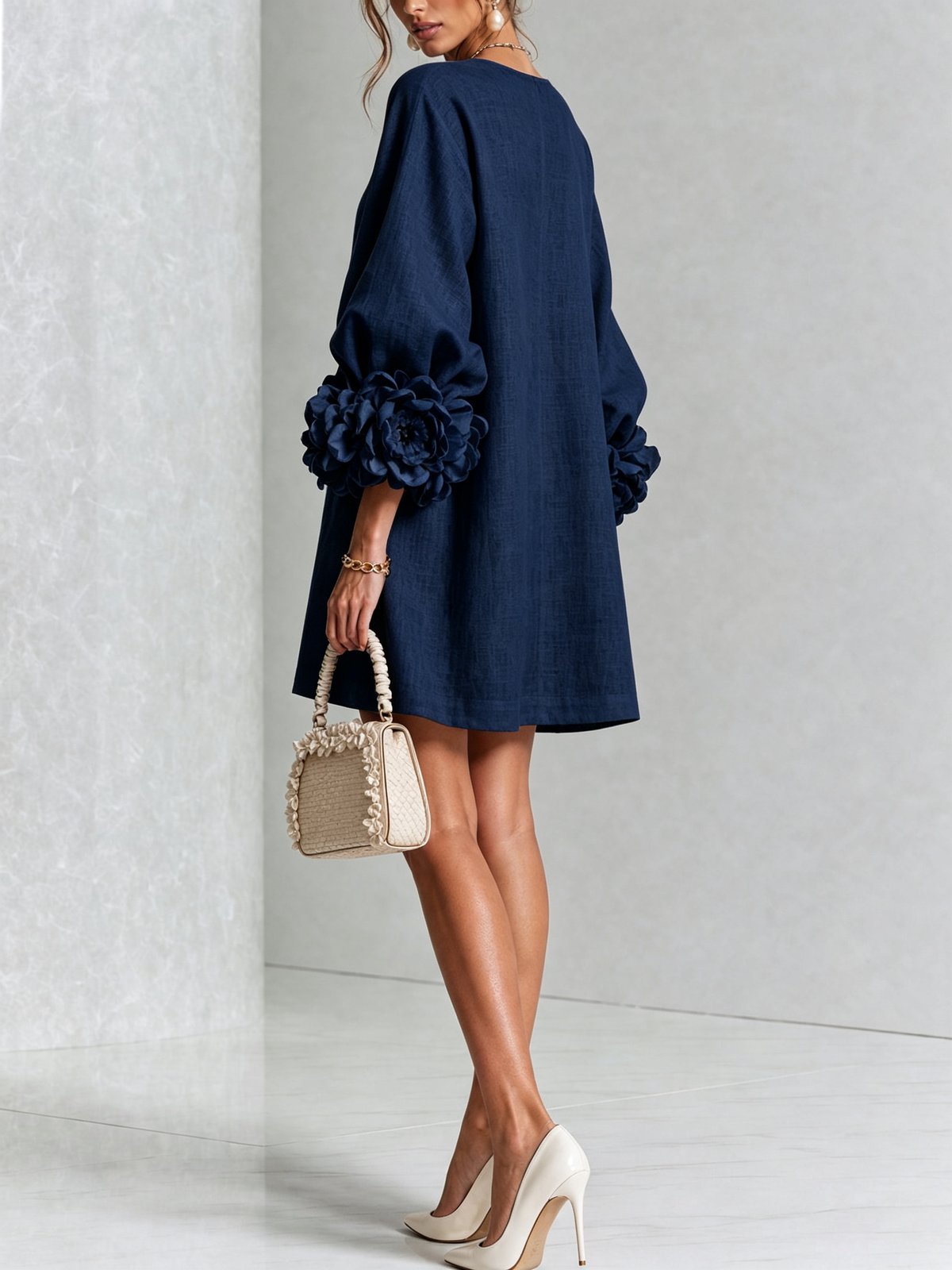 Albertine | Vestido mini abotonado