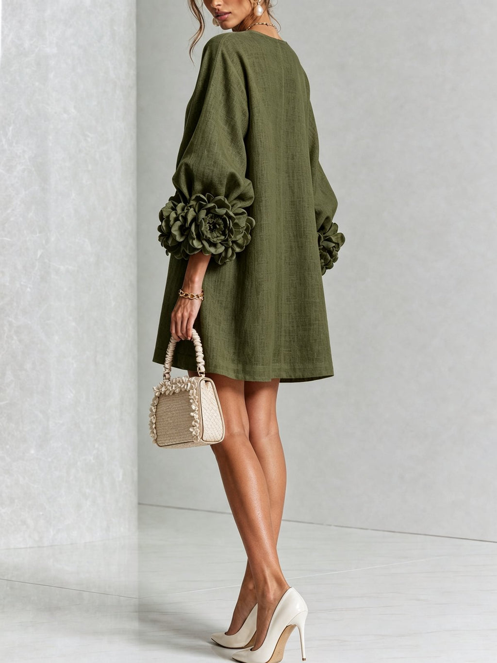 Albertine | Vestido mini abotonado