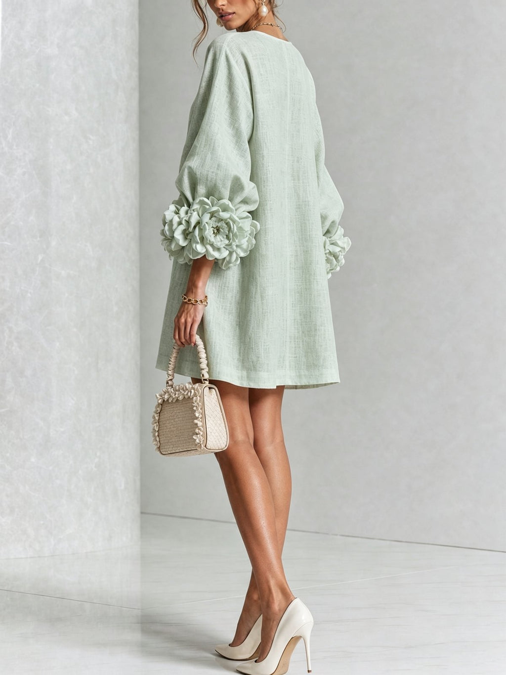Albertine | Vestido mini abotonado