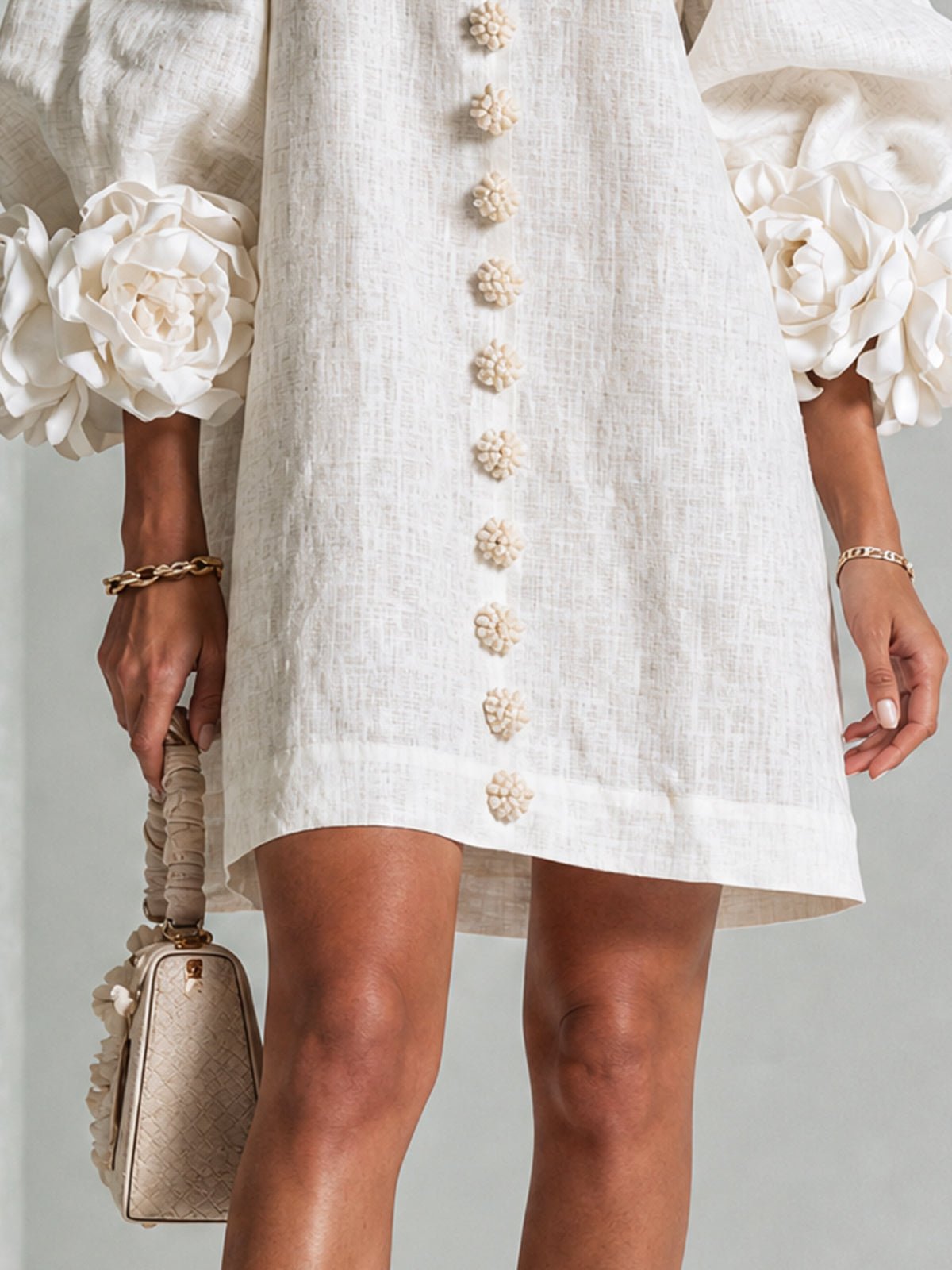 Albertine | Vestido mini abotonado