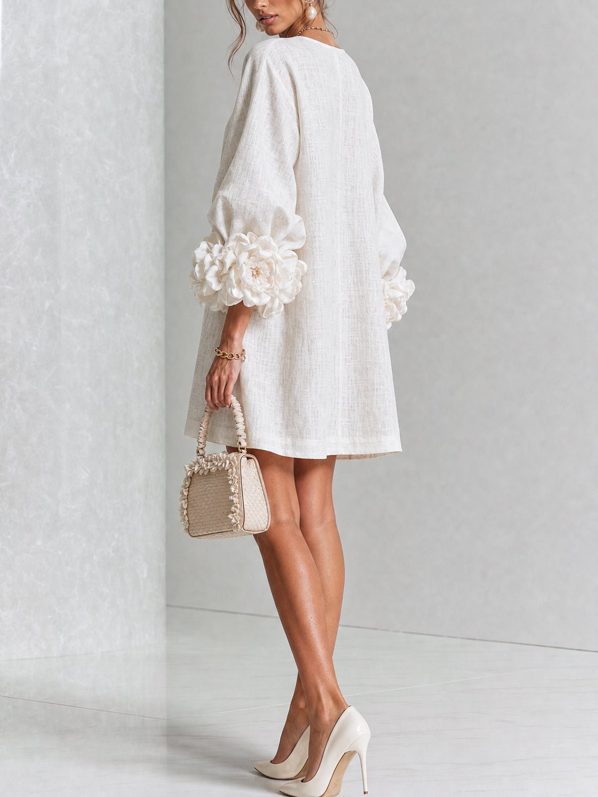 Albertine | Vestido mini abotonado