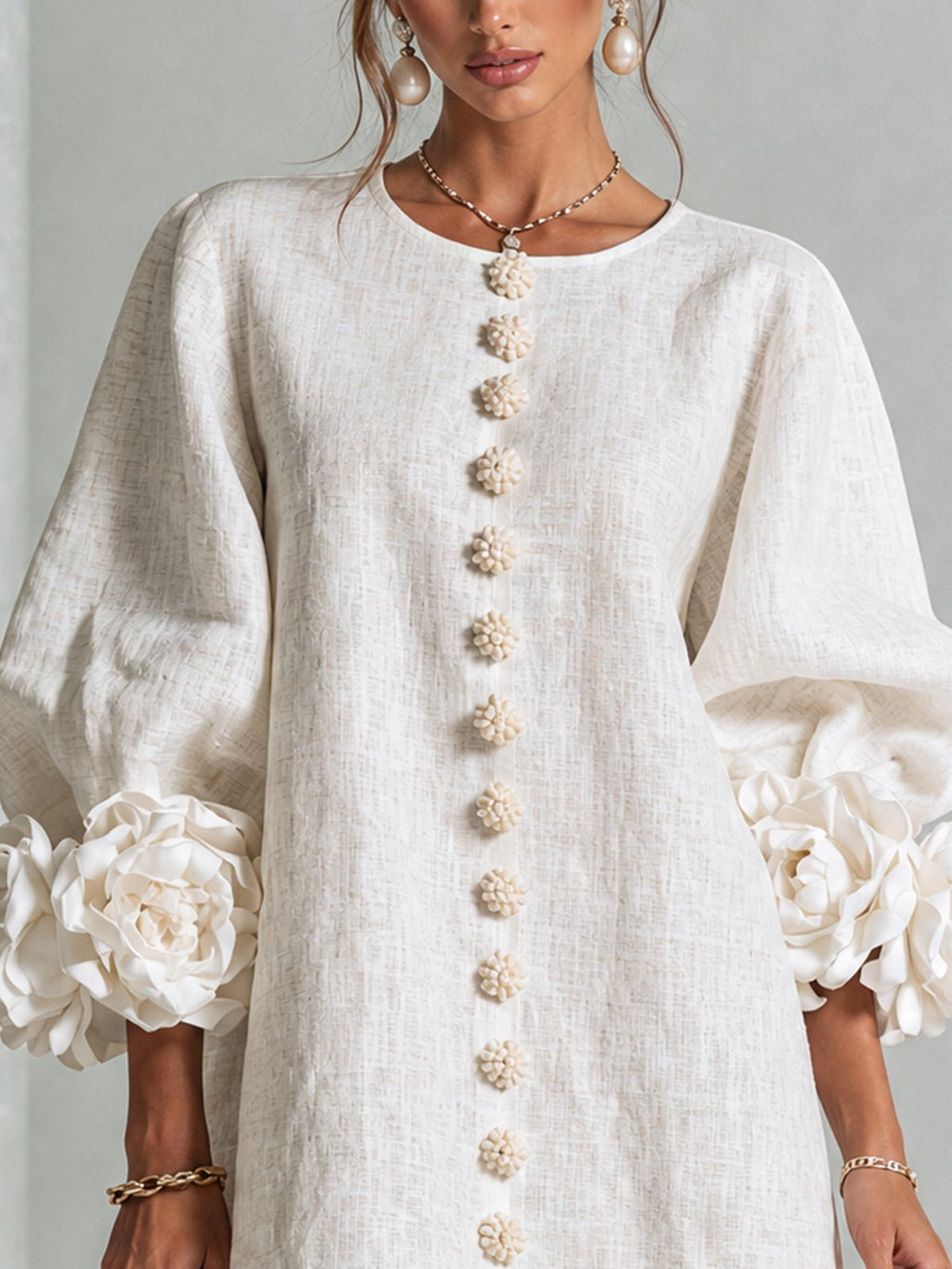 Albertine | Vestido mini abotonado