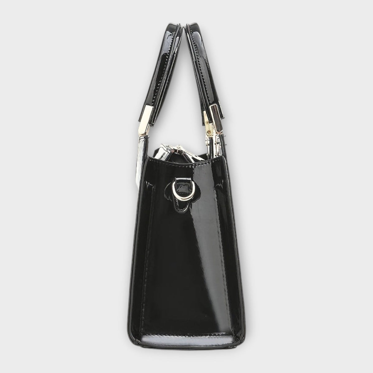 Isadora | Bolso estructurado efecto cocodrilo