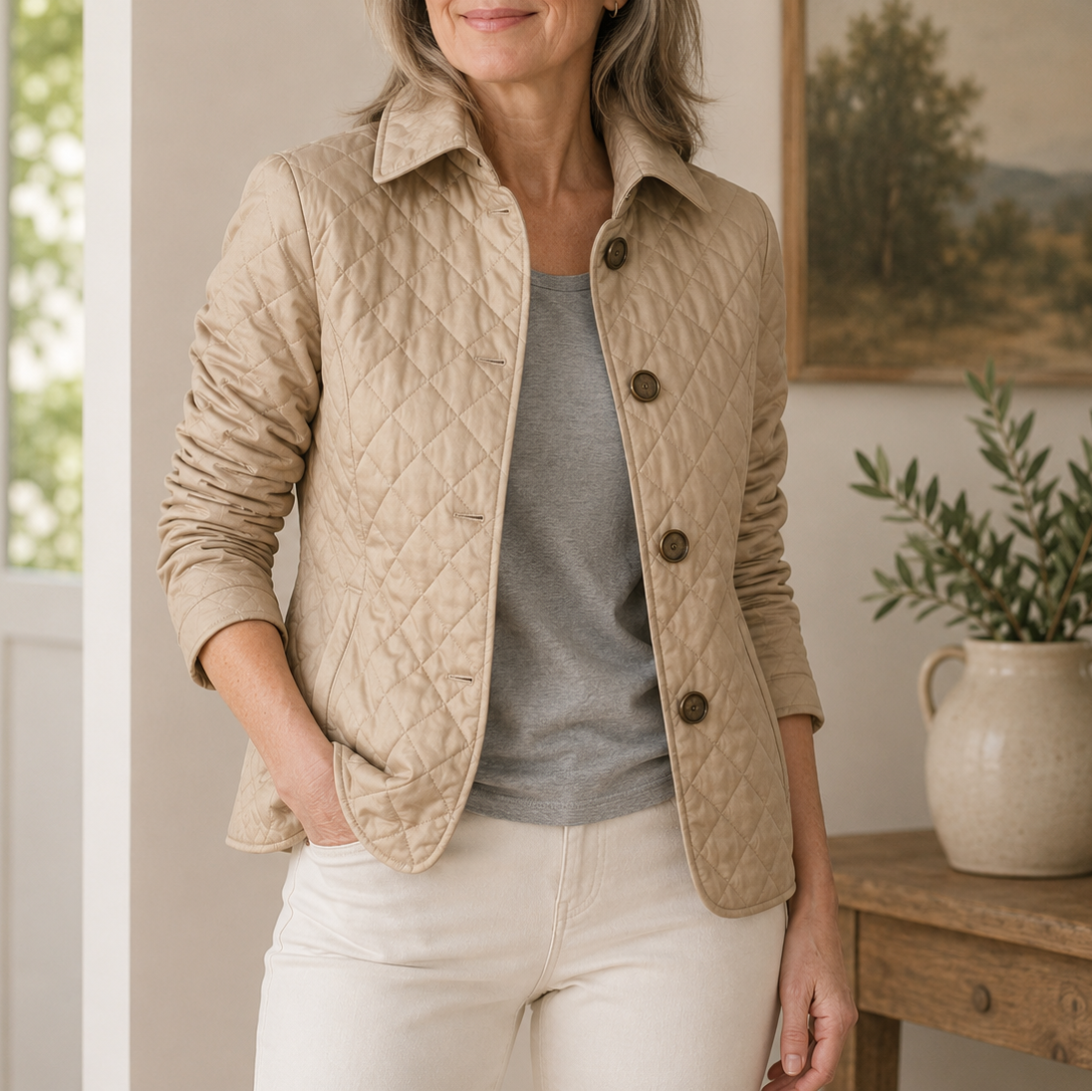 Sandra | Chaqueta acolchada de entretiempo