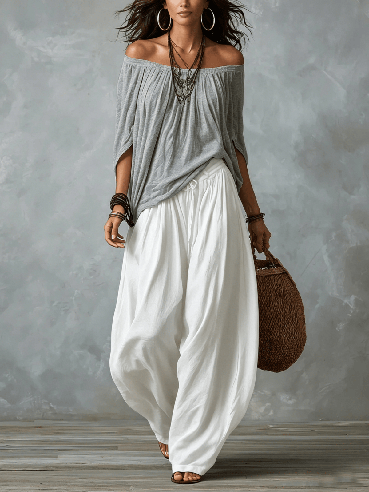 Isabelle | Conjunto de hombros al aire