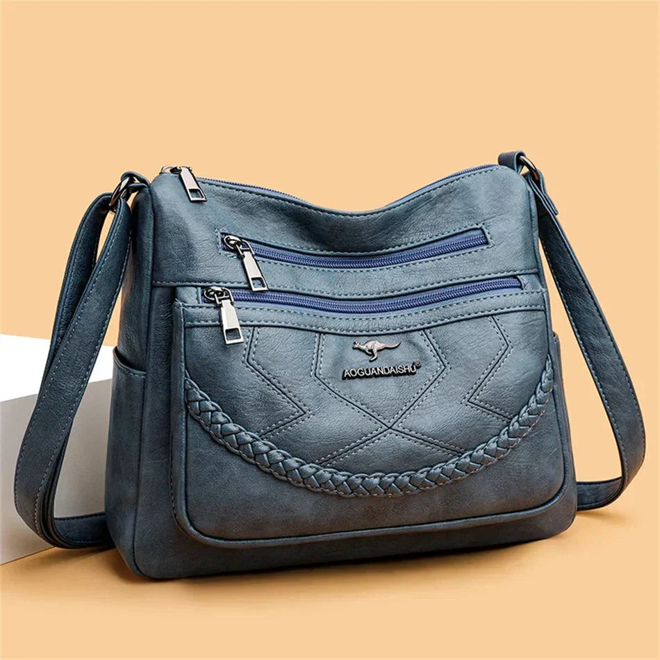 Elara | Bolso bandolera de piel suave