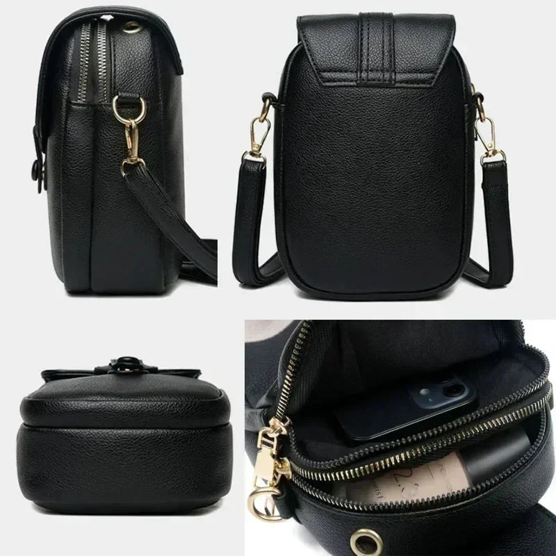 Yenthle | Bolso de piel retro elegante