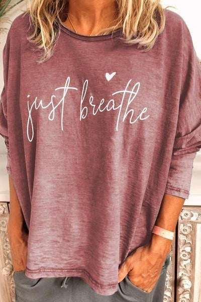 Dolores | Top oversize con estampado de letras
