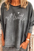 Dolores | Top oversize con estampado de letras