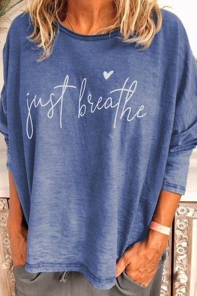 Dolores | Top oversize con estampado de letras
